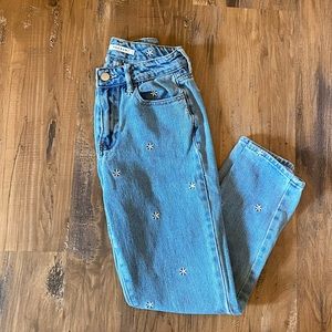 Pacsun Raining Daisy Mom Jeans